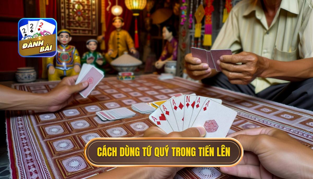 Cách sử dụng bài tứ quý trong tiến lên miền nam