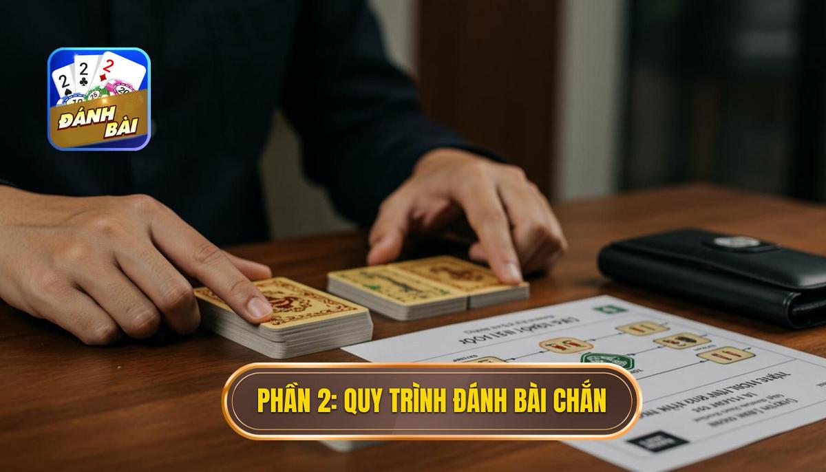 Phần 2_ Quy Trình Chi Tiết Cách Đánh Bài Chắn